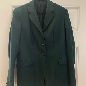 Pytchley hunter green hunt coat